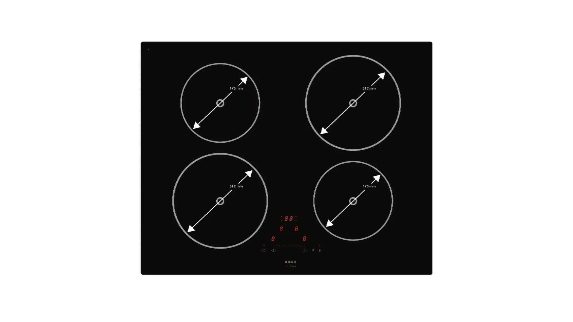 Novy induction cooktop Comfort 1753