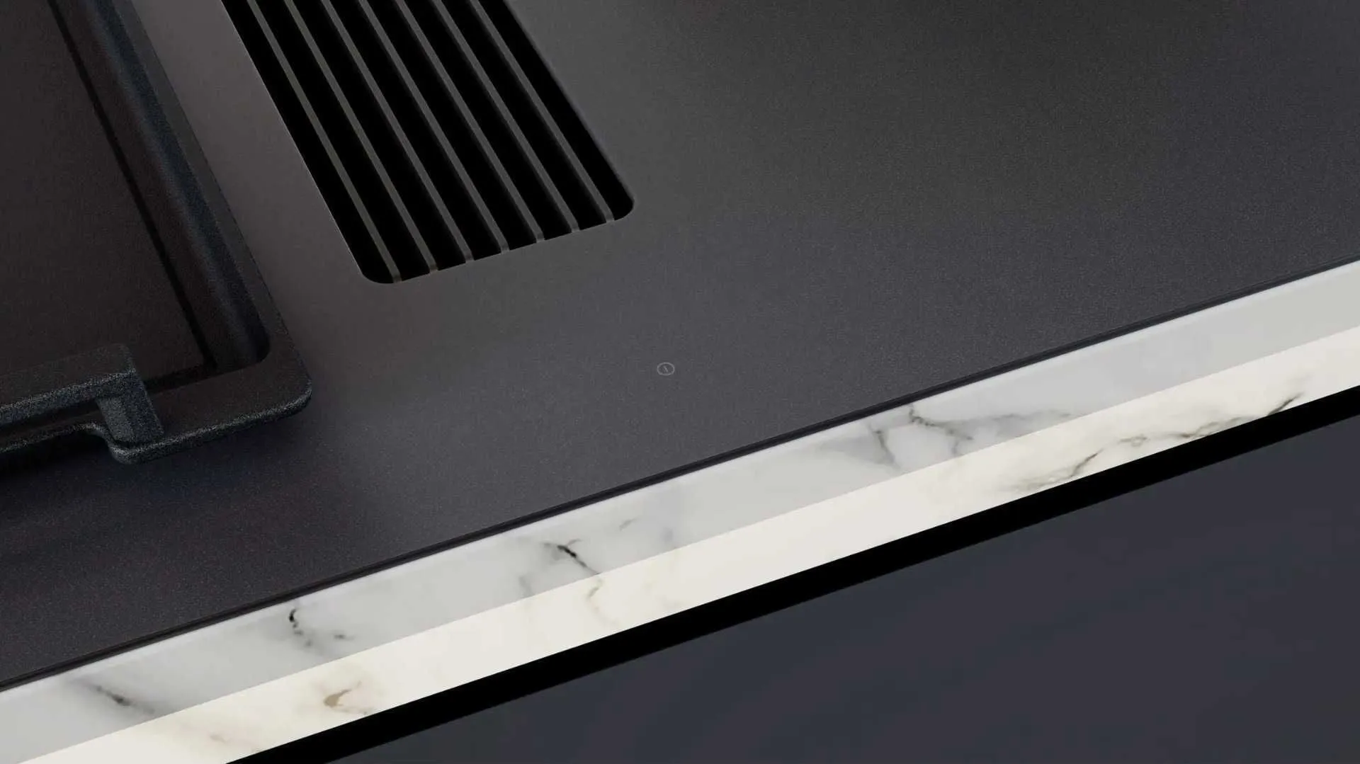 Novy pliidiplaat + õhupuhastaja Novy Easy Matte Line 1861-g1