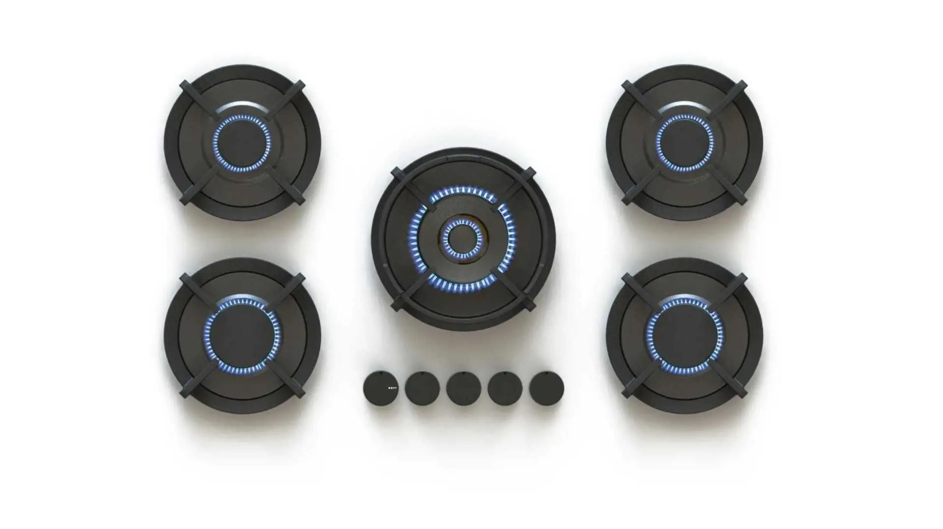 Novy gaasipliit Elbrus Top 56016