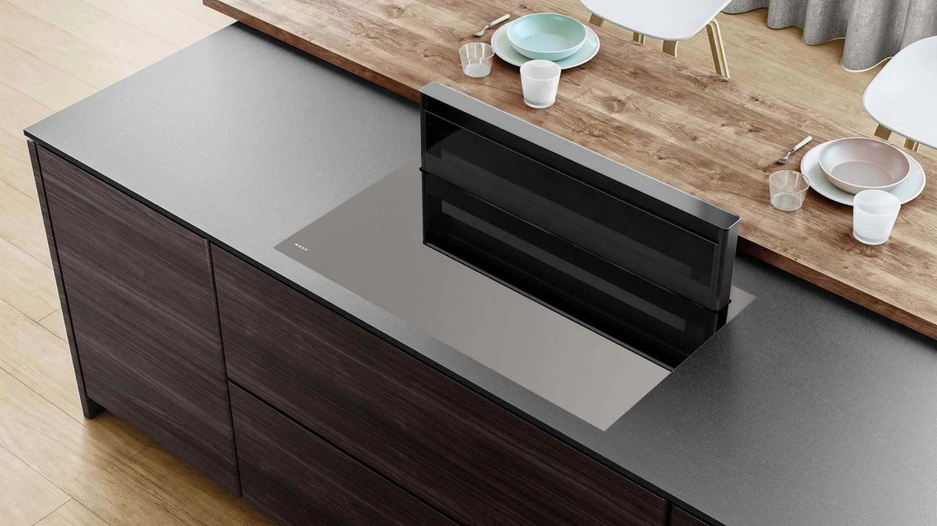 Novy pliidiplaat + õhupuhastaja Novy Panorama Power 1831