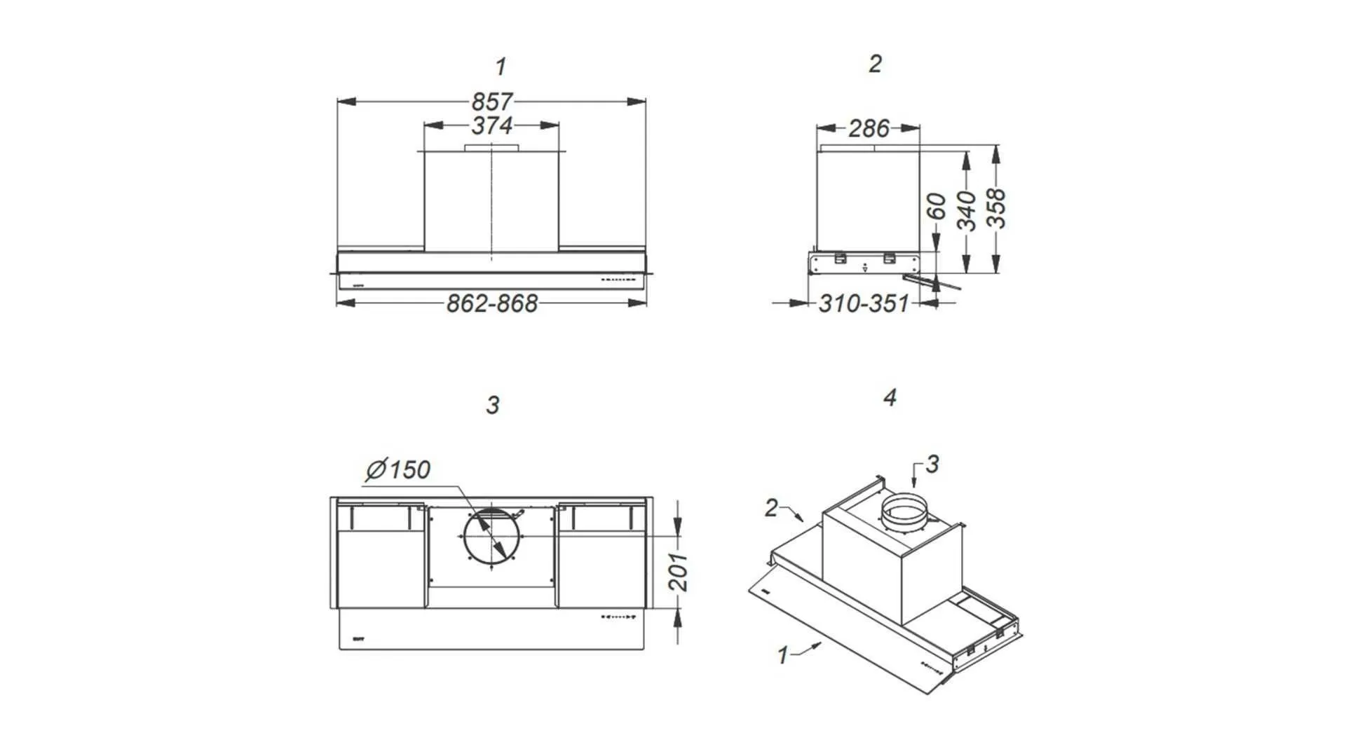 Novy air purifier Fusion Pro 8740