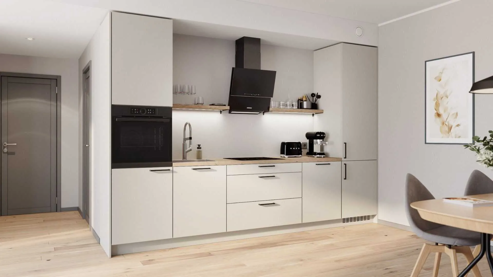 Ylva sirge köögikomplekt 344 cm