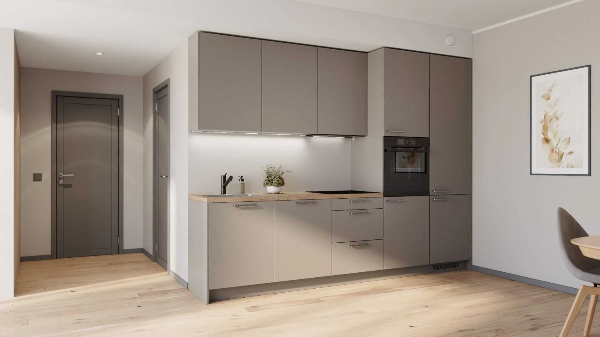 Arya sirge köögikomplekt 304 cm