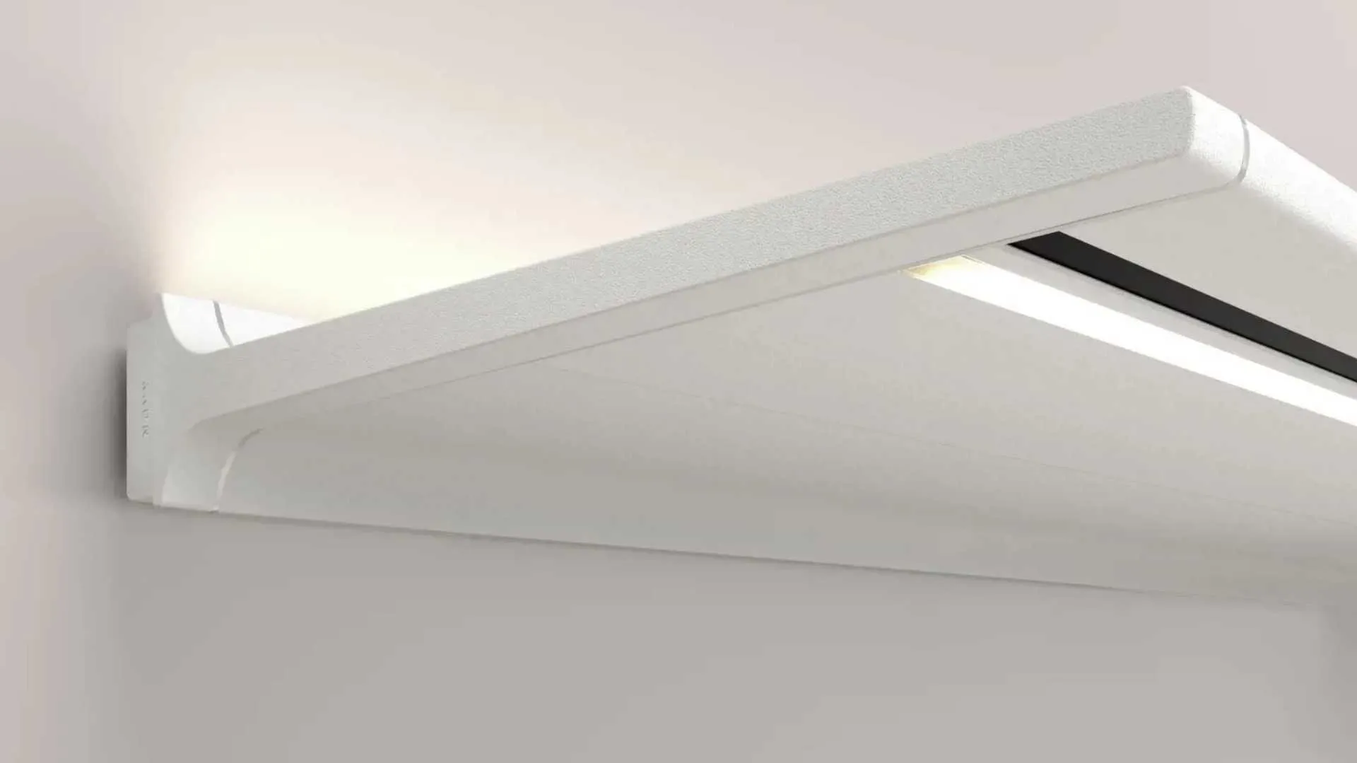 Valgusti seinale Novy Shelf, valge