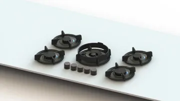 Novy gaasipliit Elbrus Top 56016