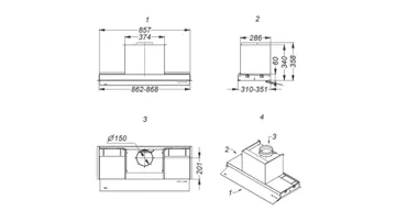 Novy air purifier Fusion Pro 8740