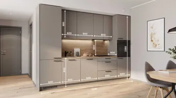 Meira sirge köögikomplekt 324 cm