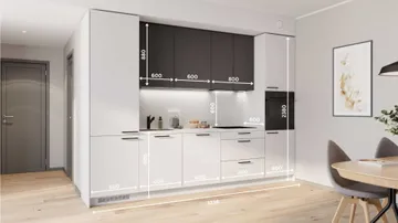 Nella sirge köögikomplekt 324 cm