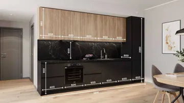 Maya sirge köögikomplekt 369 cm