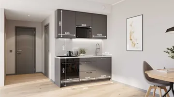 Elaine miniköök 184 cm