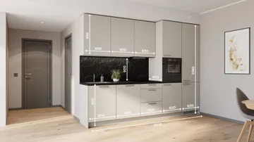 Lenee sirge köögikomplekt 304 cm