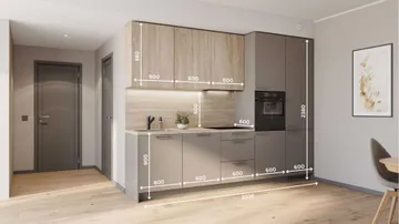 Stella sirge köögikomplekt 304 cm