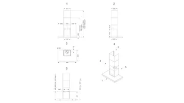 Novy wall-mounted air purifier Flatline 7602
