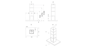Novy air cleaner for island Flatline 7650