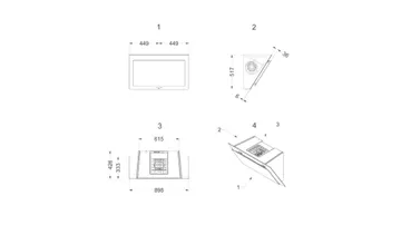 Novy wall-mounted air purifier Vision 7839