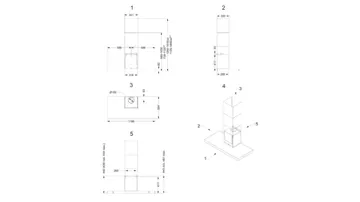 Novy wall-mounted air purifier Flatline 7612