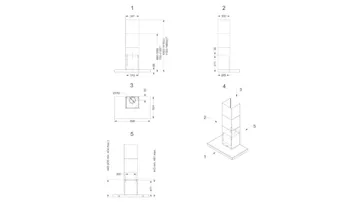 Novy wall-mounted air purifier Flatline 7605