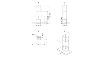 Novy wall-mounted air purifier Salsa 6510