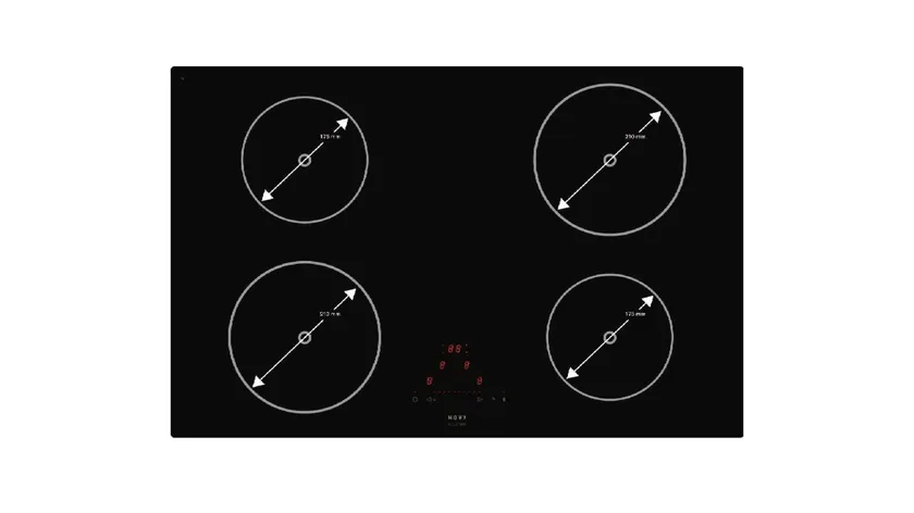 Novy induction cooktop Comfort 1755