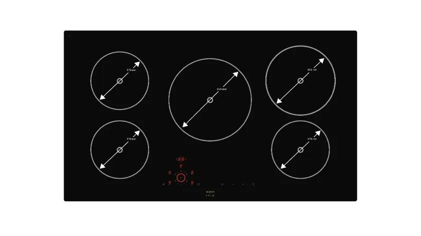 Novy induction cooktop Comfort 1758