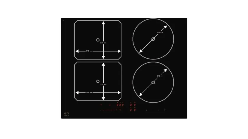 Novy induction cooktop Power 1763