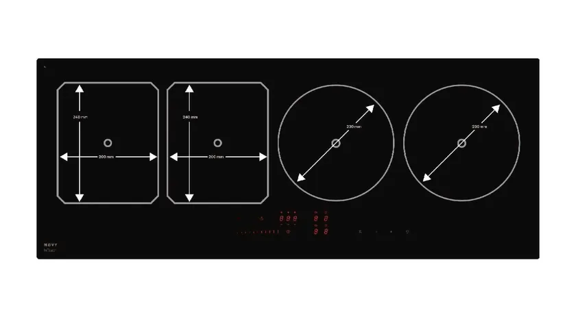 Novy induction cooktop Power 1767