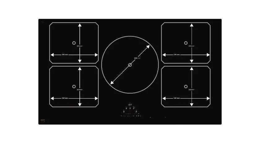 Novy induction hob Pro 1778