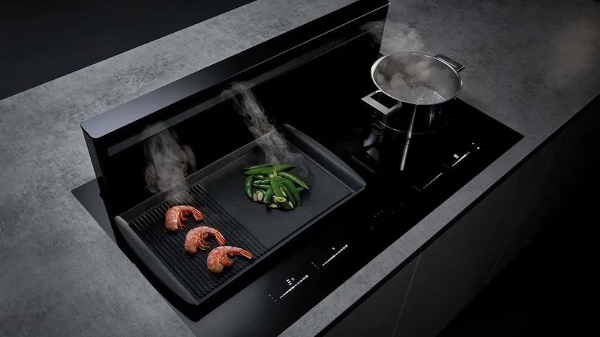 Novy pliidiplaat + õhupuhasti Novy Panorama Pro 1821